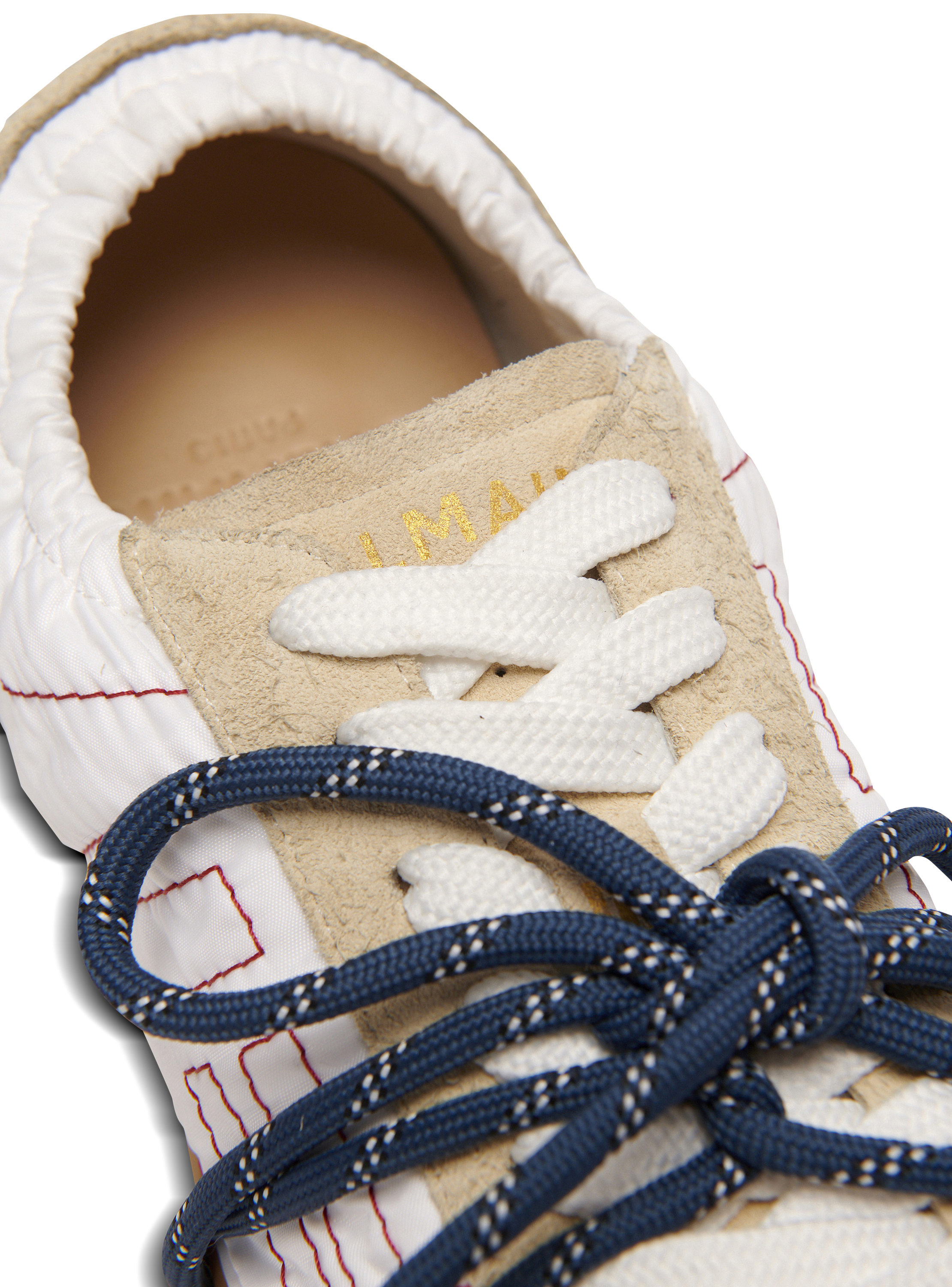 Basket Racer 45 en nylon et cuir su&eacute;d&eacute;