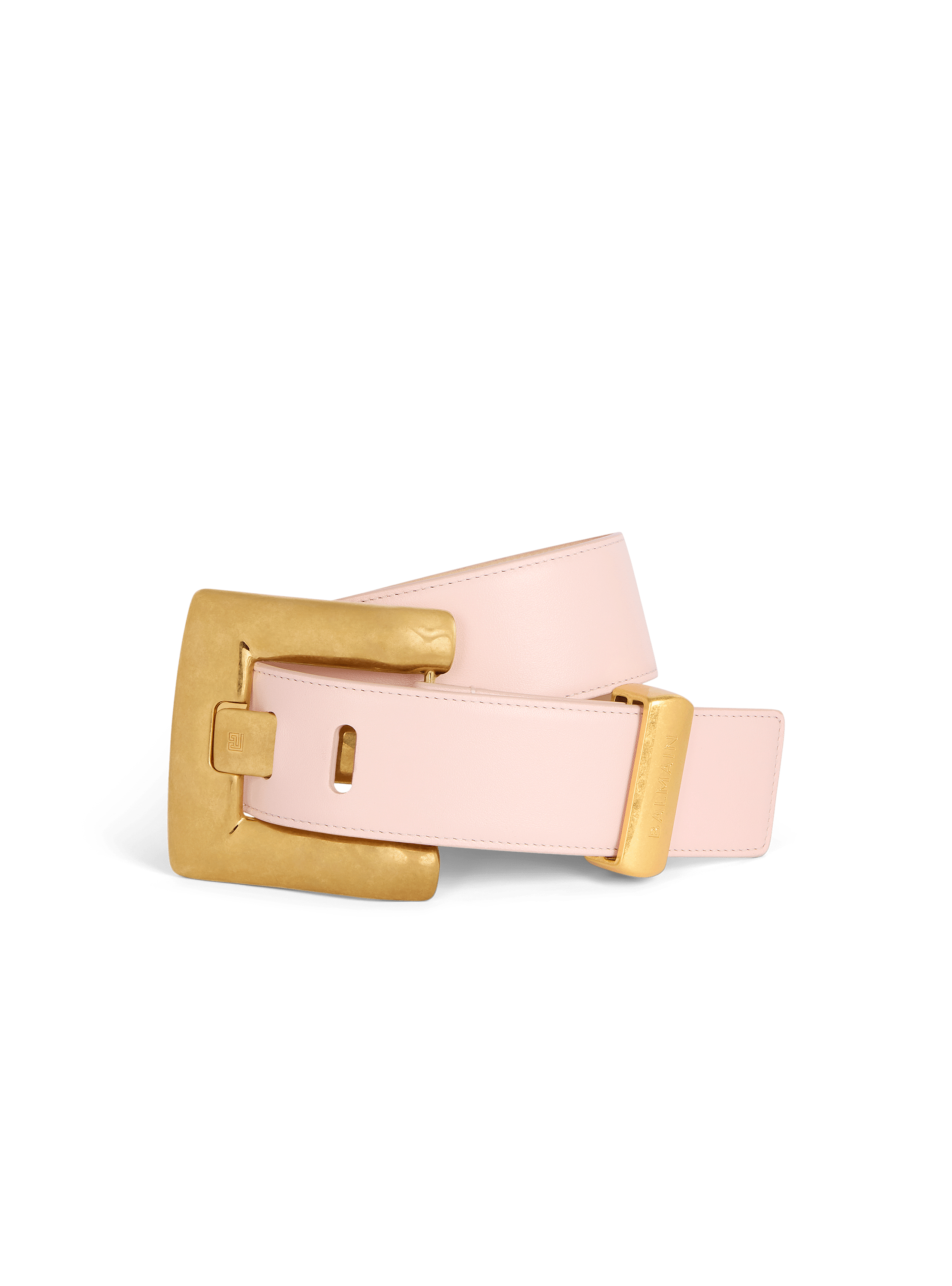 Anthem smooth leather belt