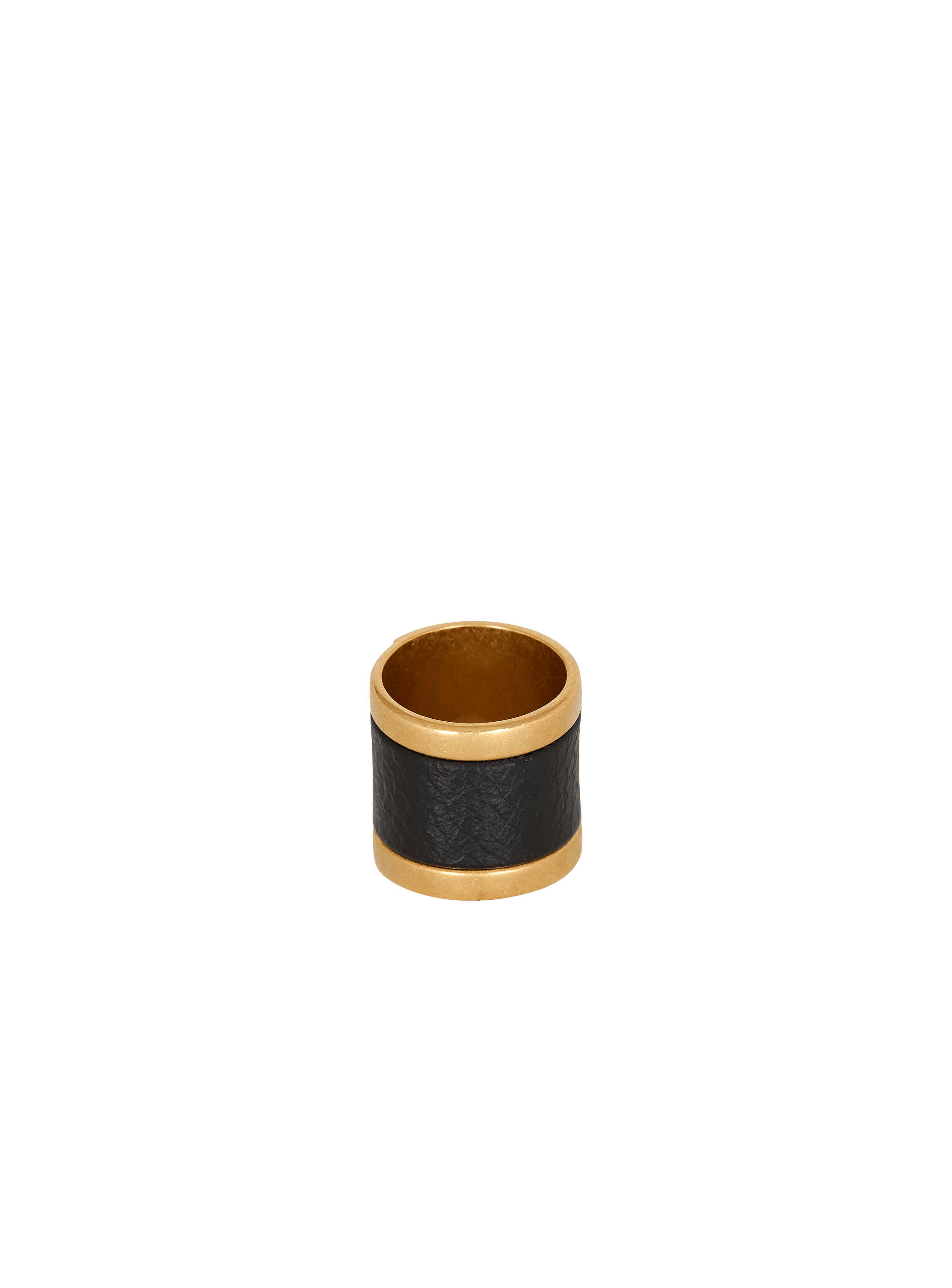 Anthem ring in brass and resin