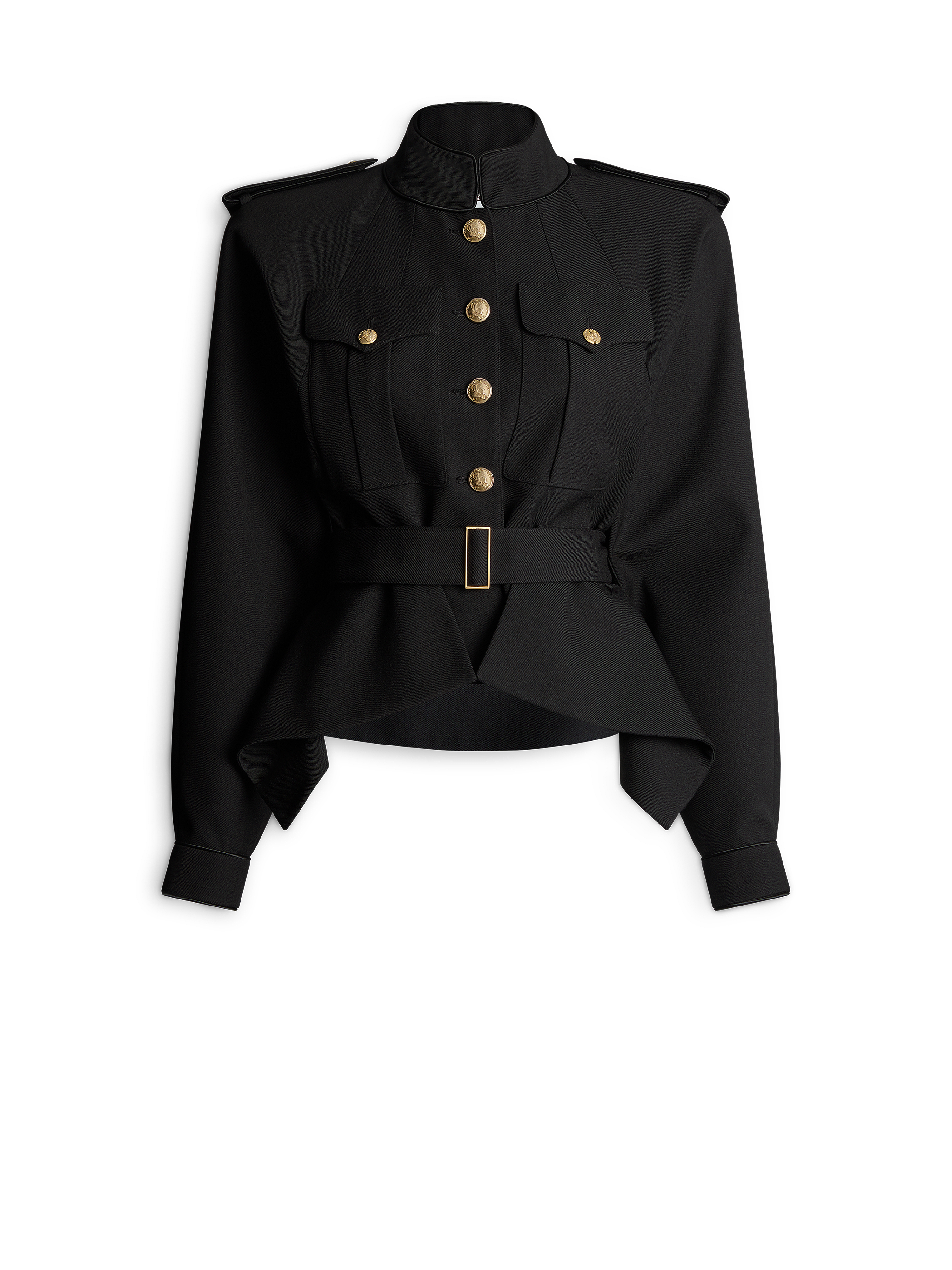 Wool signature jacket