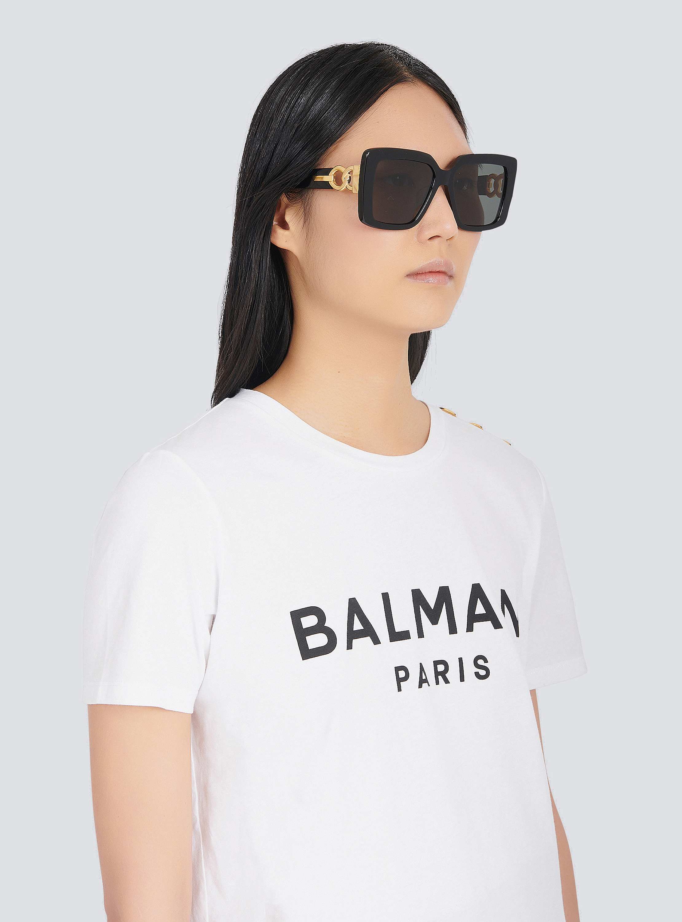 Tortoiseshell effect acetate La Royale sunglasses