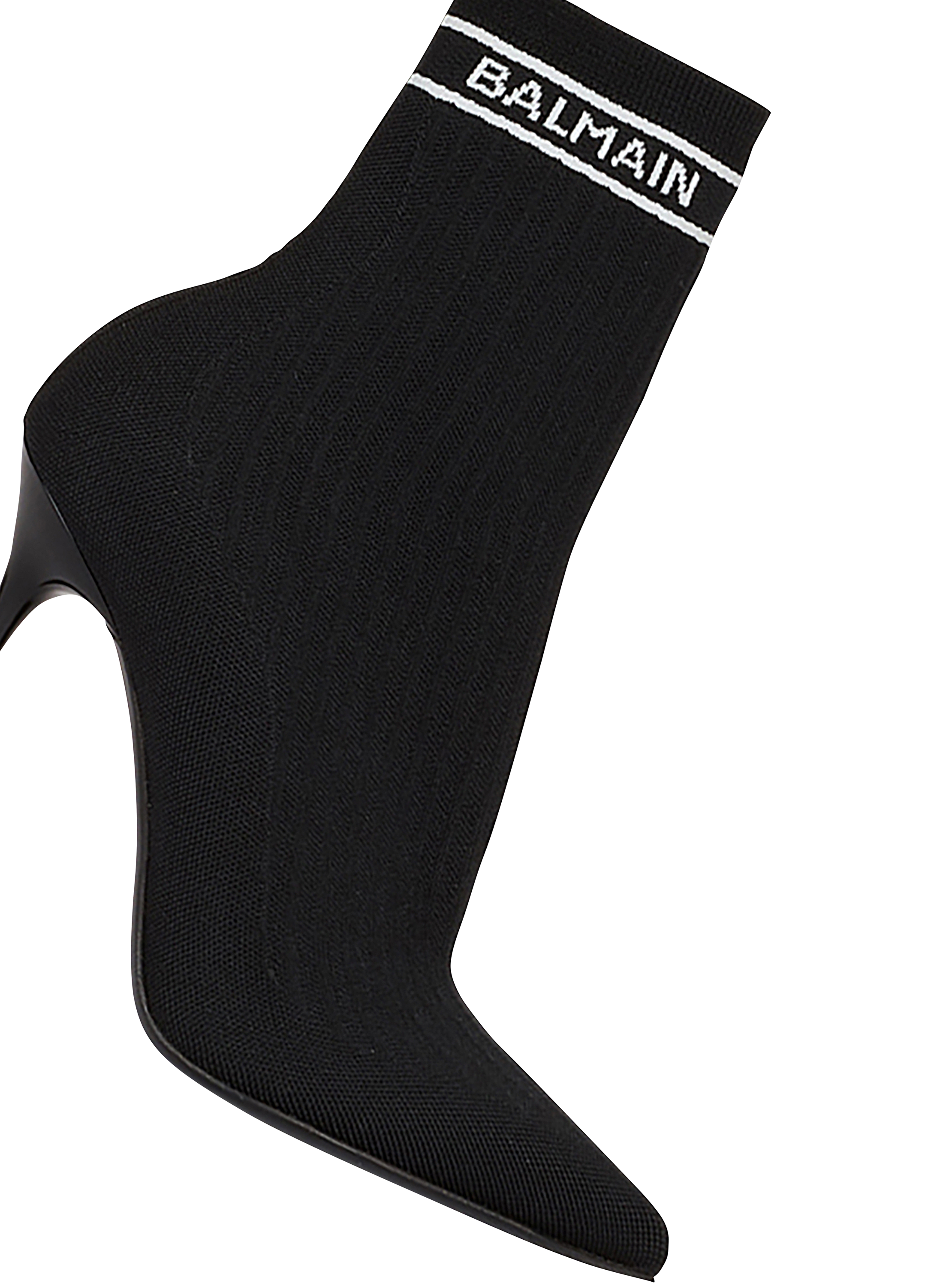 Stretch knit Skye ankle boots