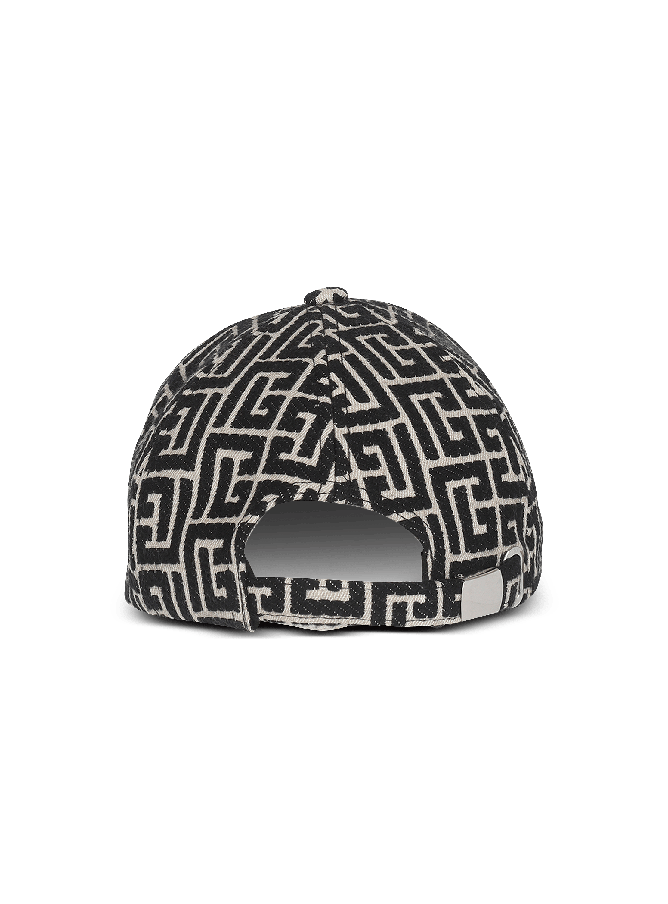 Monogrammed jacquard cap black - Women | BALMAIN