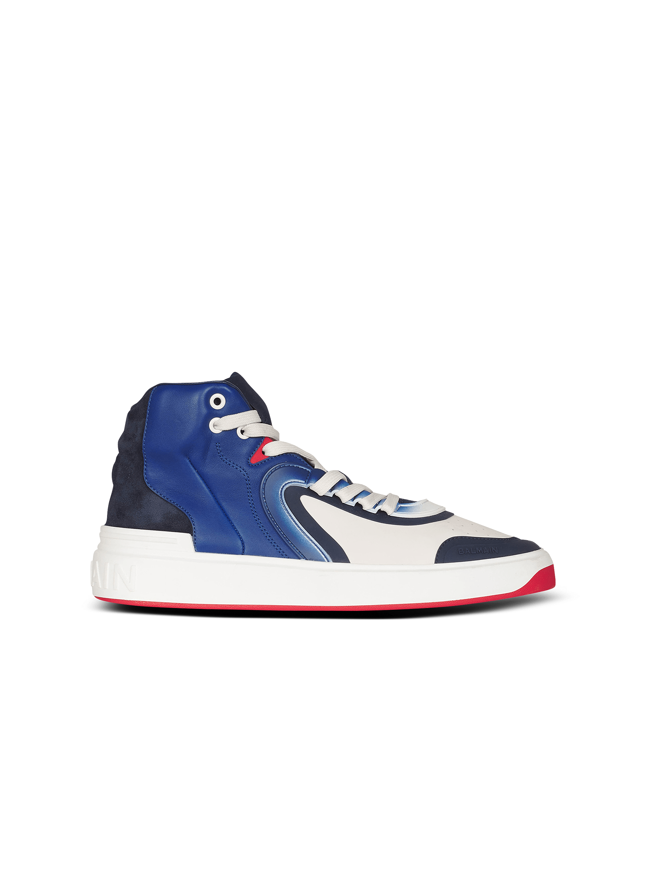 HIGH SUMMER CAPSULE - B-Skate Sneakers aus Kalbsleder und Wildleder.
