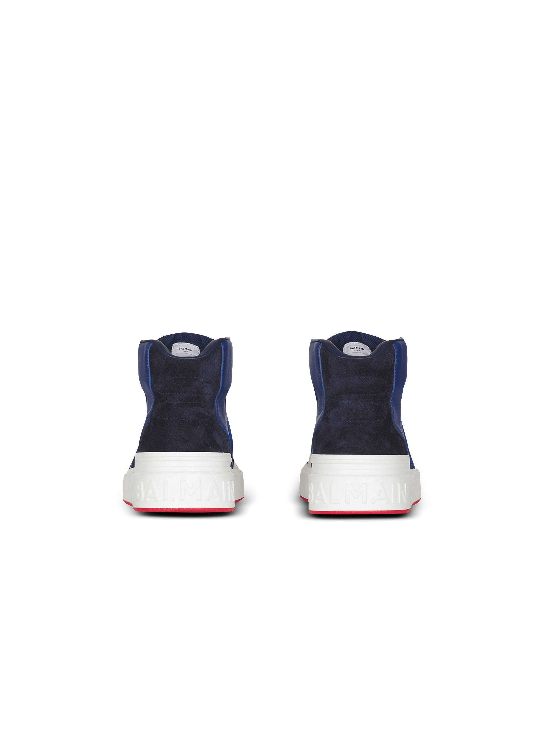 HIGH SUMMER CAPSULE - calfskin and suede B-Skate sneakers