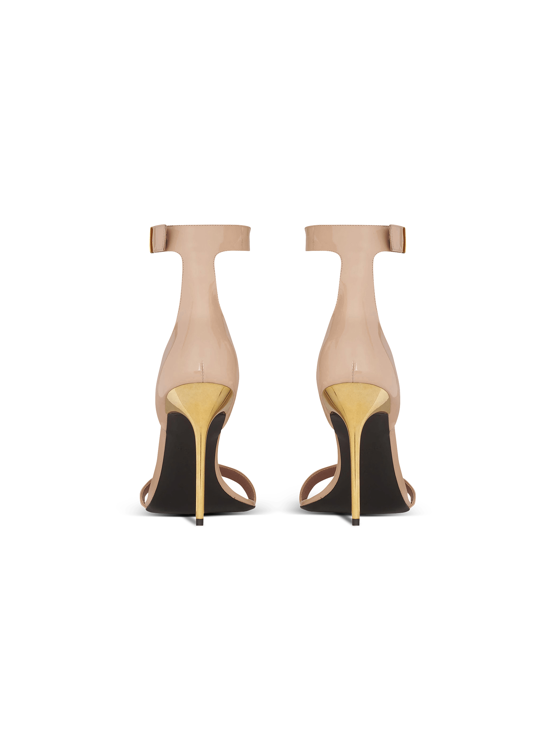 【送料&関税込】Balmain Leather Sandal Color Green B-Buzz Leather Sandals green green - Women | BALMAIN
