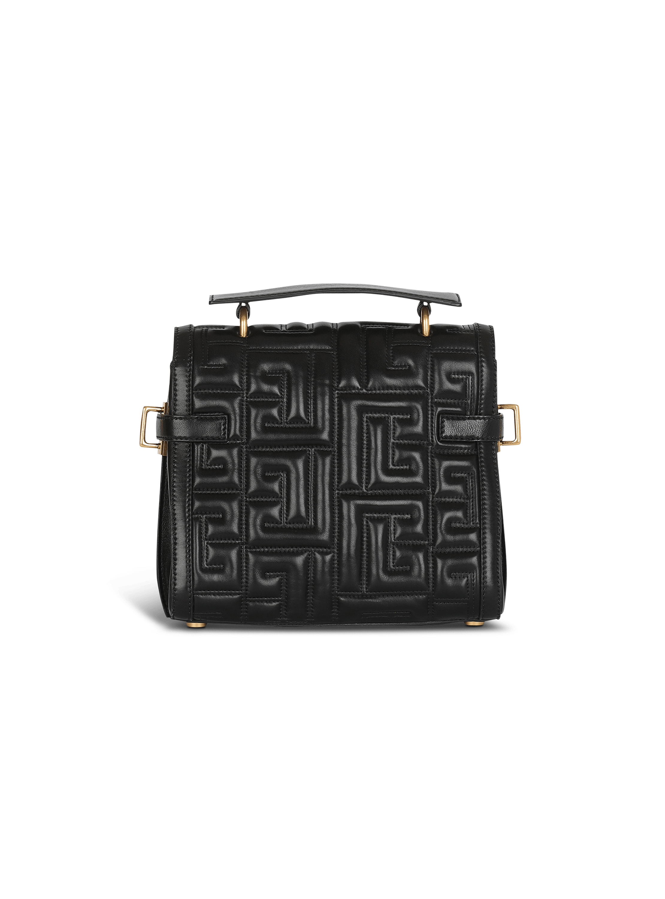 【新品未開封・送料無料】 B-Buzz 23 quilted leather bag black - Women | BALMAIN バッグ