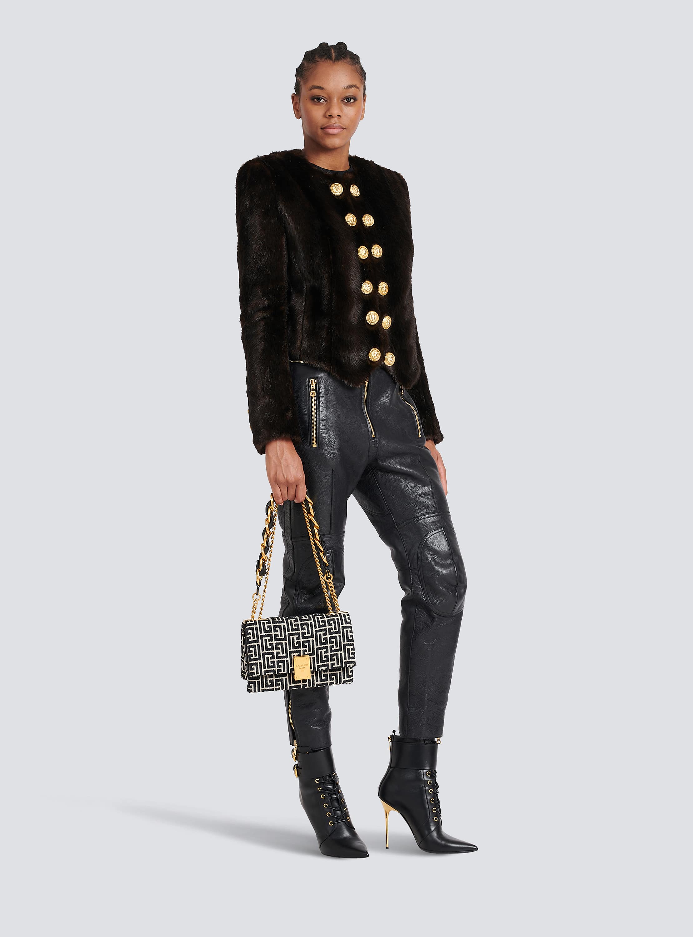 卸売 レザー パンツ - Women | BALMAIN パンツ