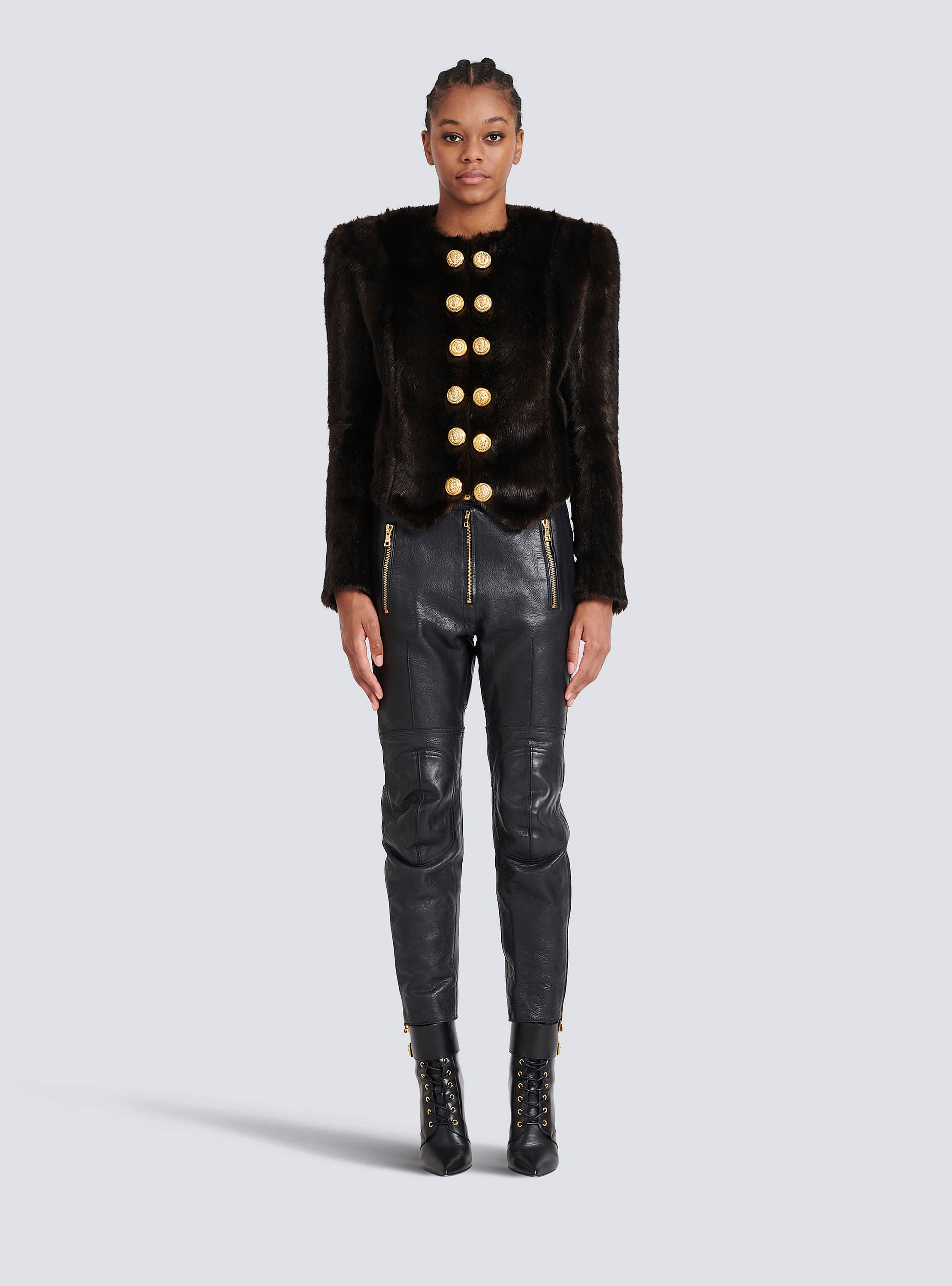 レザー パンツ - Women | BALMAIN レザー パンツ - Women | BALMAIN