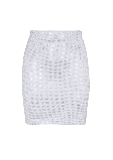 Short rhinestone skirt