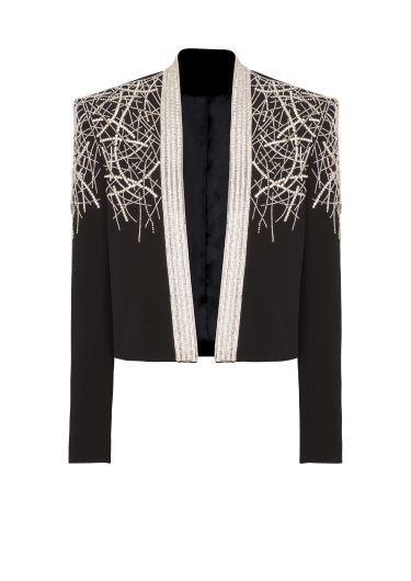 Embroidered spencer jacket