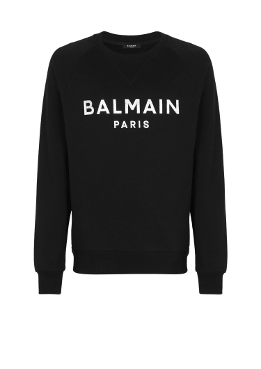 Balmain hoodie black and gold on sale