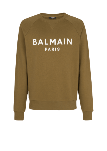 Balmain巴尔曼标志印花棉质运动衫
