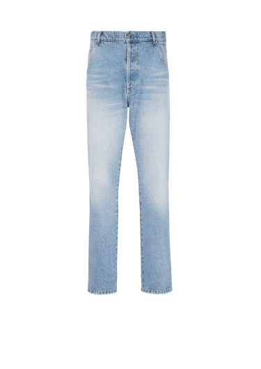 Gerade geschnittene Jeans aus Baumwolle
