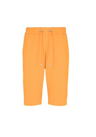 Balmain flock bermuda shorts