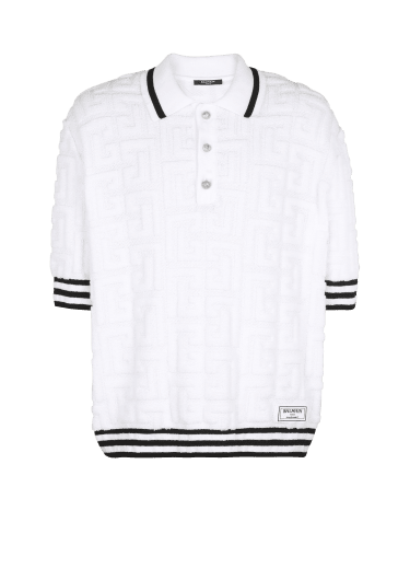 Poloshirt aus Baumwolle mit Monogramm