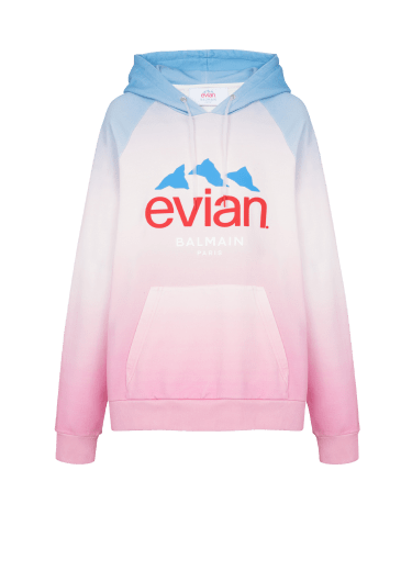 Balmain x Evian - 渐变运动衫
