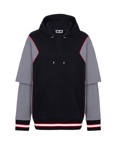 Balmain x Puma – Oversize-Kapuzensweatshirt