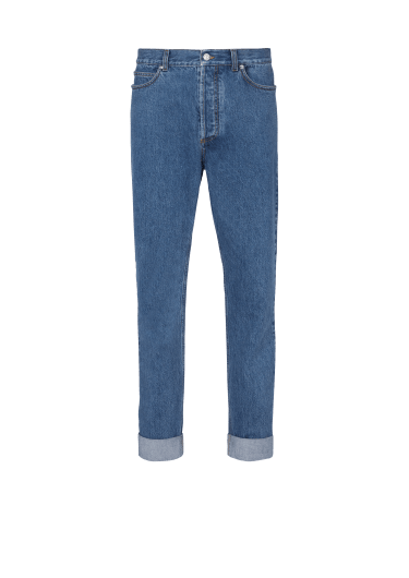 Balmain x Stranger Things - Straight jeans with hems