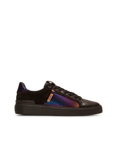 Sneakers B-Court aus Leder mit Pythonmuster