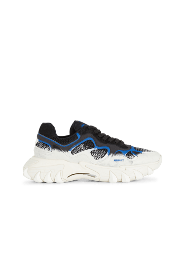 B-East trainer in leather, suede and mesh