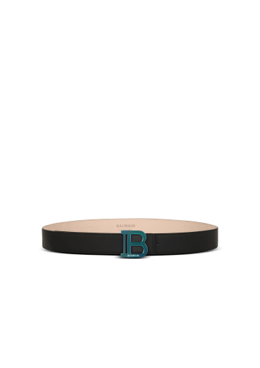 Cinturón B-Belt de piel lisa