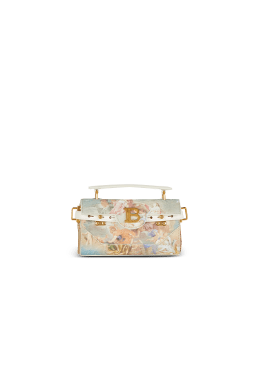 B-Buzz 19 bag in Sky print canvas with leather details