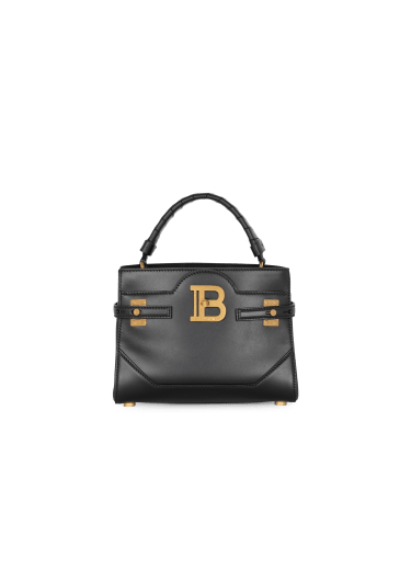 Women's B-Buzz 23 bag in transparent recycled PVC, BALMAIN