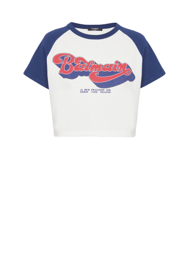 Cropped Balmain '70s T-shirt