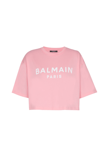 T-shirt with Balmain Paris print