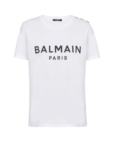 Balmain t shirt women's discount