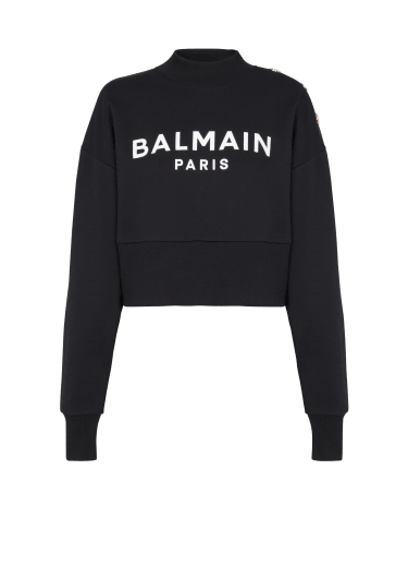 Balmain Beige Bonded Sweatshirt