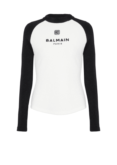 Retro PB bouclette jersey jumper