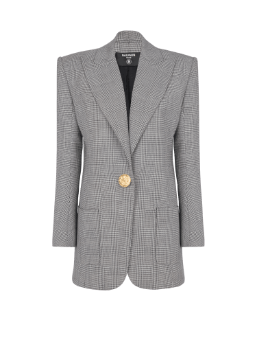 1-button wool jacket