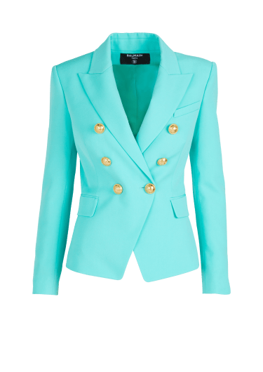 Klassische Jacke mit sechs Knöpfen