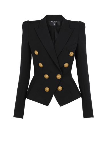 Grey balmain blazer shop