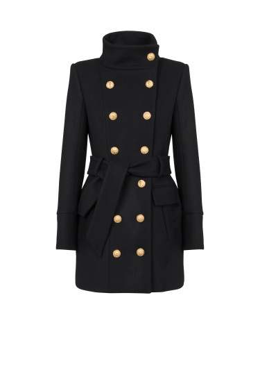 Balmain winter coat clearance