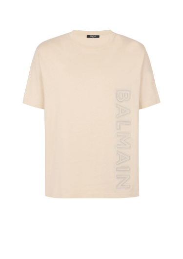T-shirt Balmain embossé