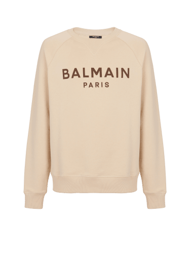 Balmain Parisプリント スウェットシャツ