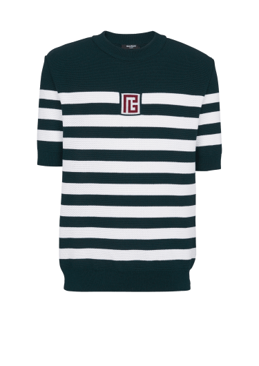 Balmain Men's Mini Monogram Sweater