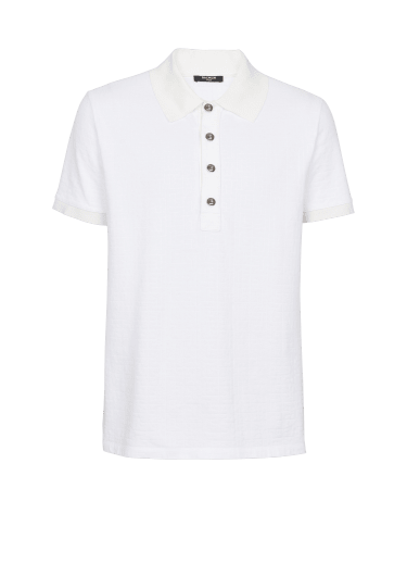 Poloshirt aus Baumwollpikee