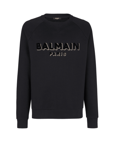 Balmain navy sweatshirt shop