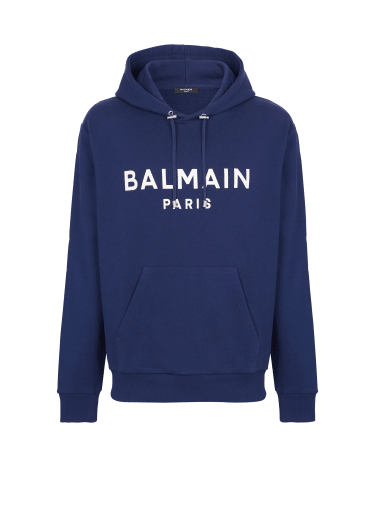Balmain Paris 후드 스웨트셔츠