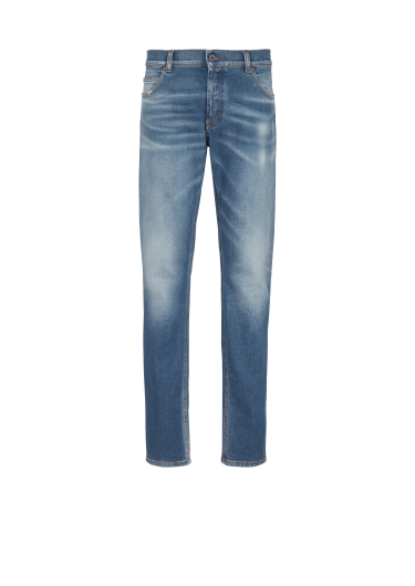 Slim-fit denim jeans 