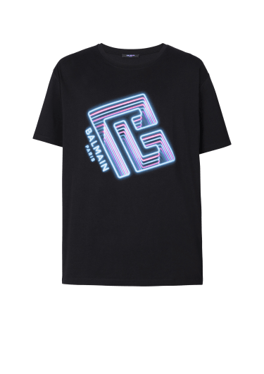 T-shirt stampata Logo Neon