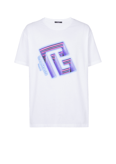 T-Shirt stampata Logo Neon