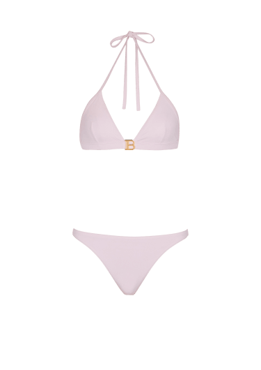 Two-piece logo swimsuit