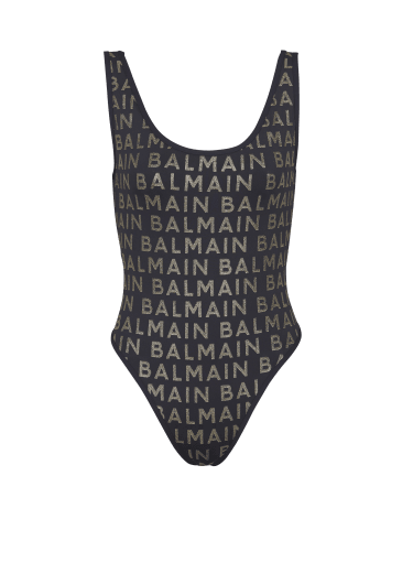 Bañador con logotipos de Balmain