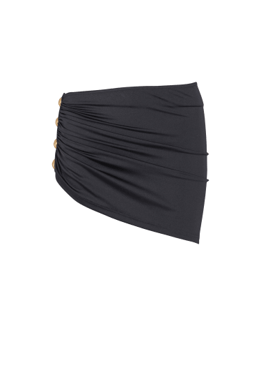 Draped button sarong