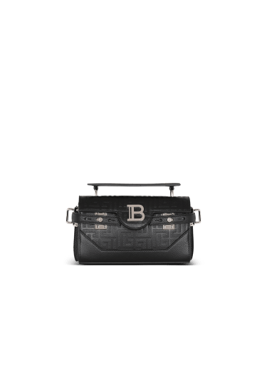B-Buzz 19 monogrammed canvas and leather bag